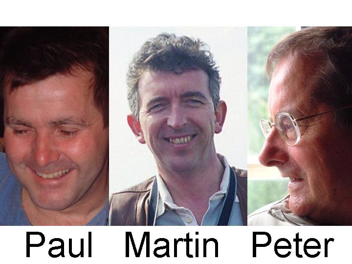 Picture of Paul Farrell, Martin Snodin and Peter Spencer